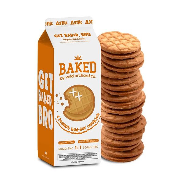 Wild Orchard Baked Delta-9 Peanut Bud-der Cookies