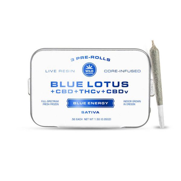 Wild Orchard Blue Lotus CBD THCv Pre-Rolls Best Price