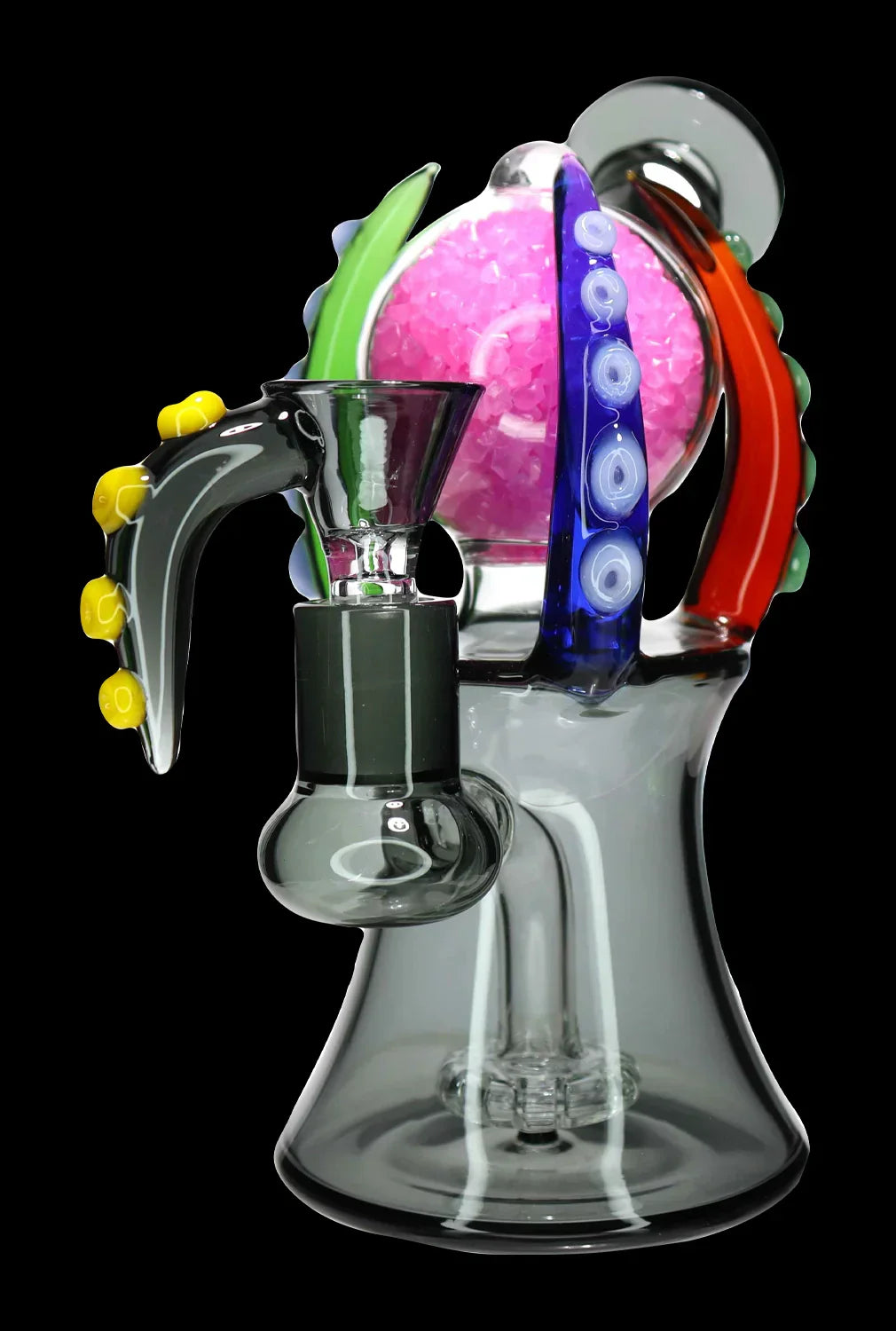 Smoke Cartel Monster Glass Water Pipe - 7 in.