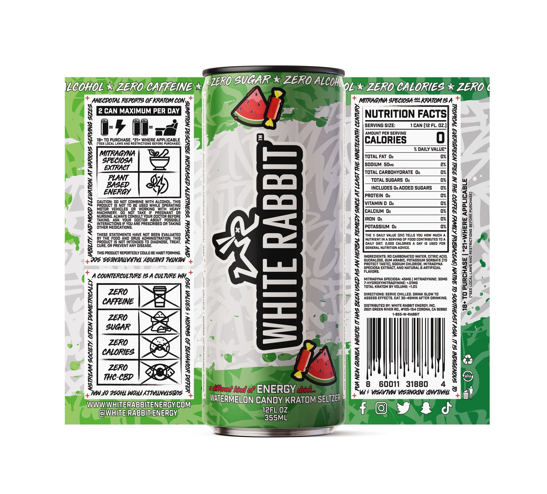 White Rabbit Kratom Seltzer Best Price