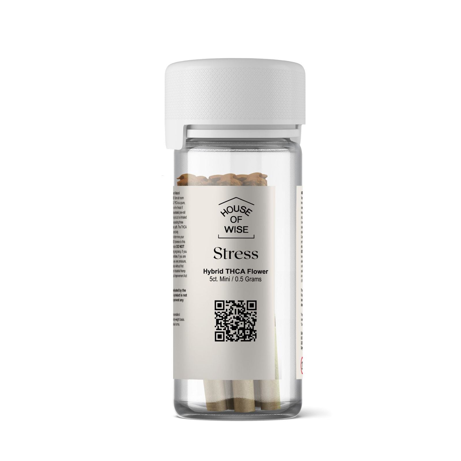 House of Wise Stress - Hybrid THCa Pre Rolls Best Price