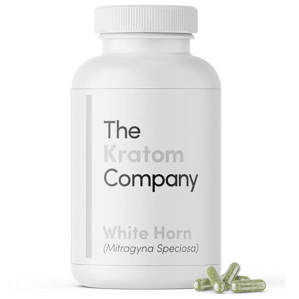 White Horn Kratom Capsules