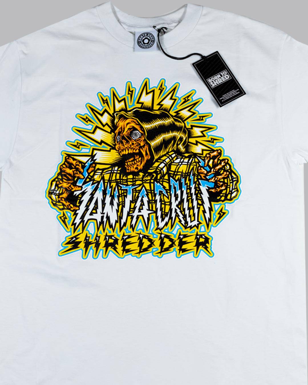 Santa Cruz Shredder Apparel Shirts "Shocker Skull" Best Price
