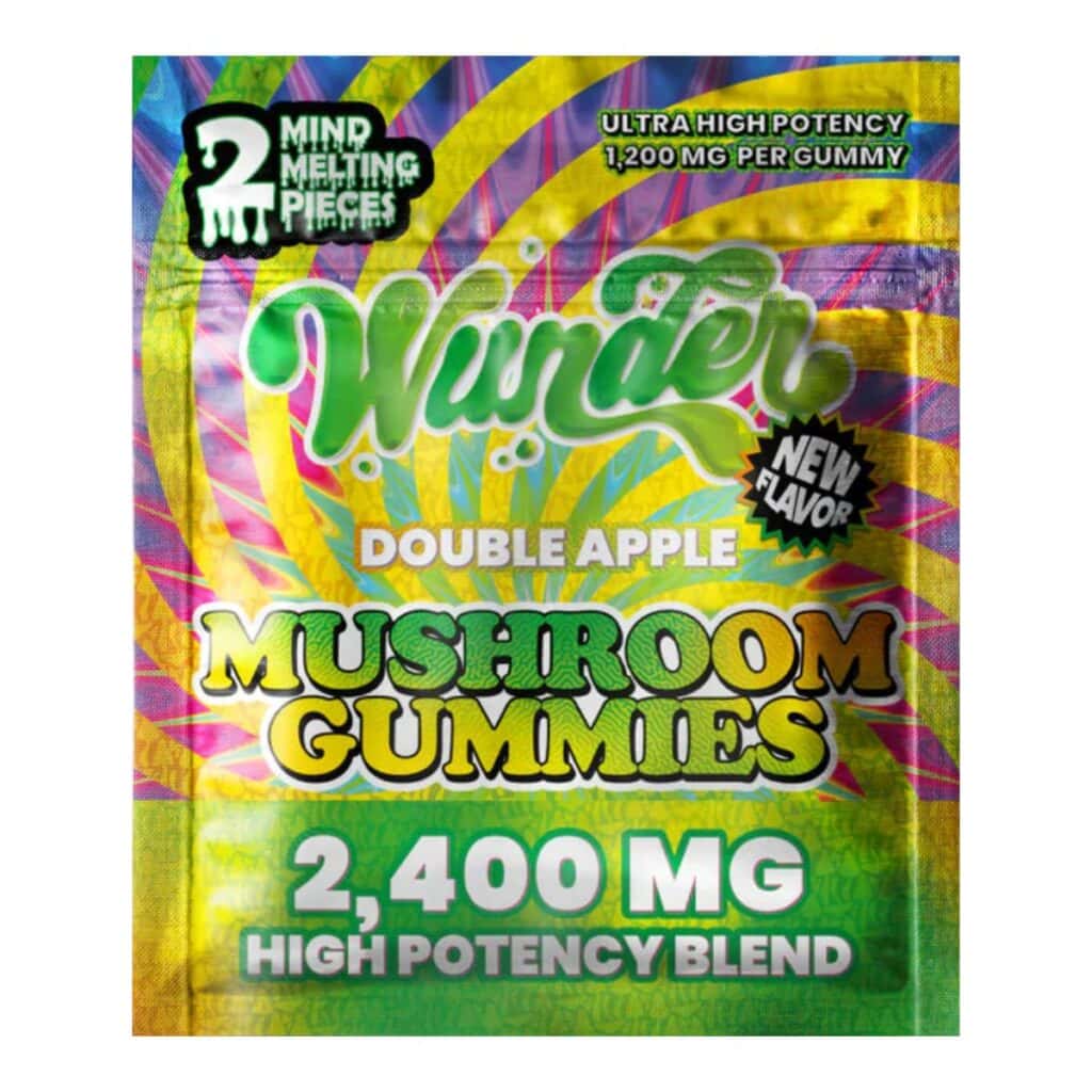 Wunder High Potency Mushroom Gummies 2ct