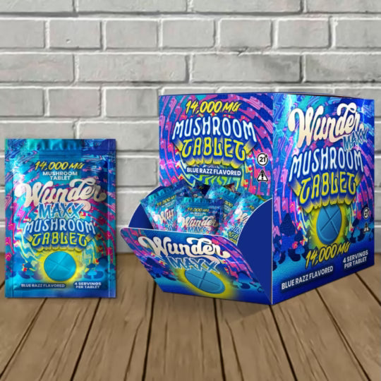 Wunder MAX Mushroom Tablets 14000mg
