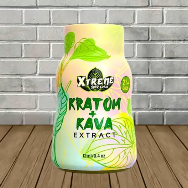 Xtreme Speciosa Liquid Kratom + Kava Extract Shot 12ml Best Price
