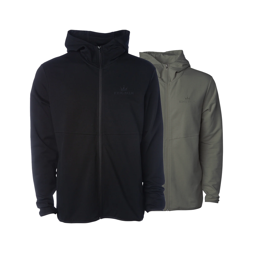 King Palm Performance Zip Hood Jacket Best Price