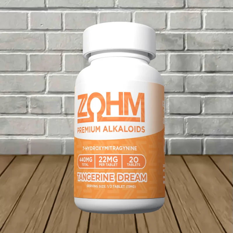 Zohm Premium Alkaloid 7-Hydroxymitragynine Extract Tablets 20ct