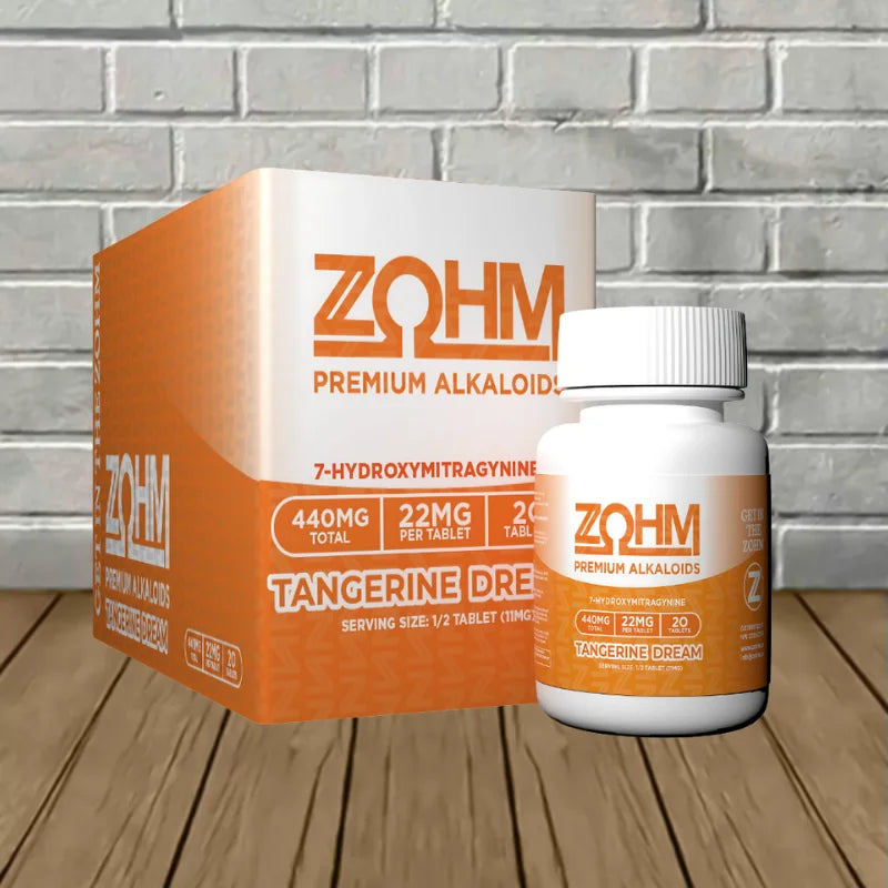 Zohm Premium Alkaloid 7-Hydroxymitragynine Extract Tablets 20ct