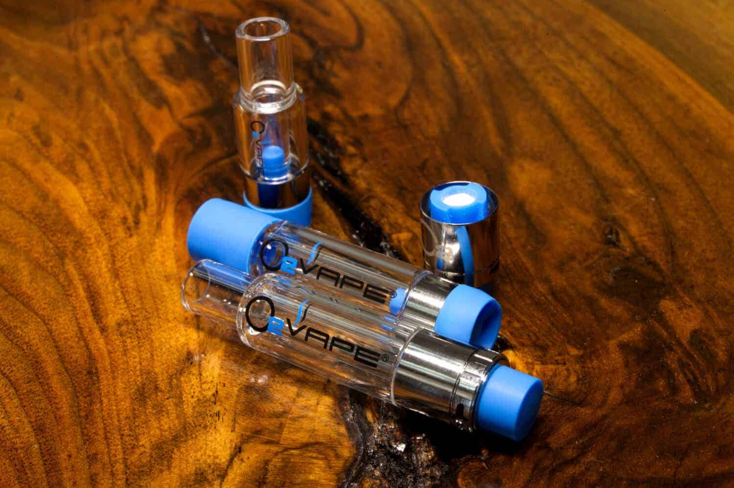 O2Vape All Glass Vari-Flow Vape Cartridges I O2V-GCVF Best Sales Price - Vaporizers