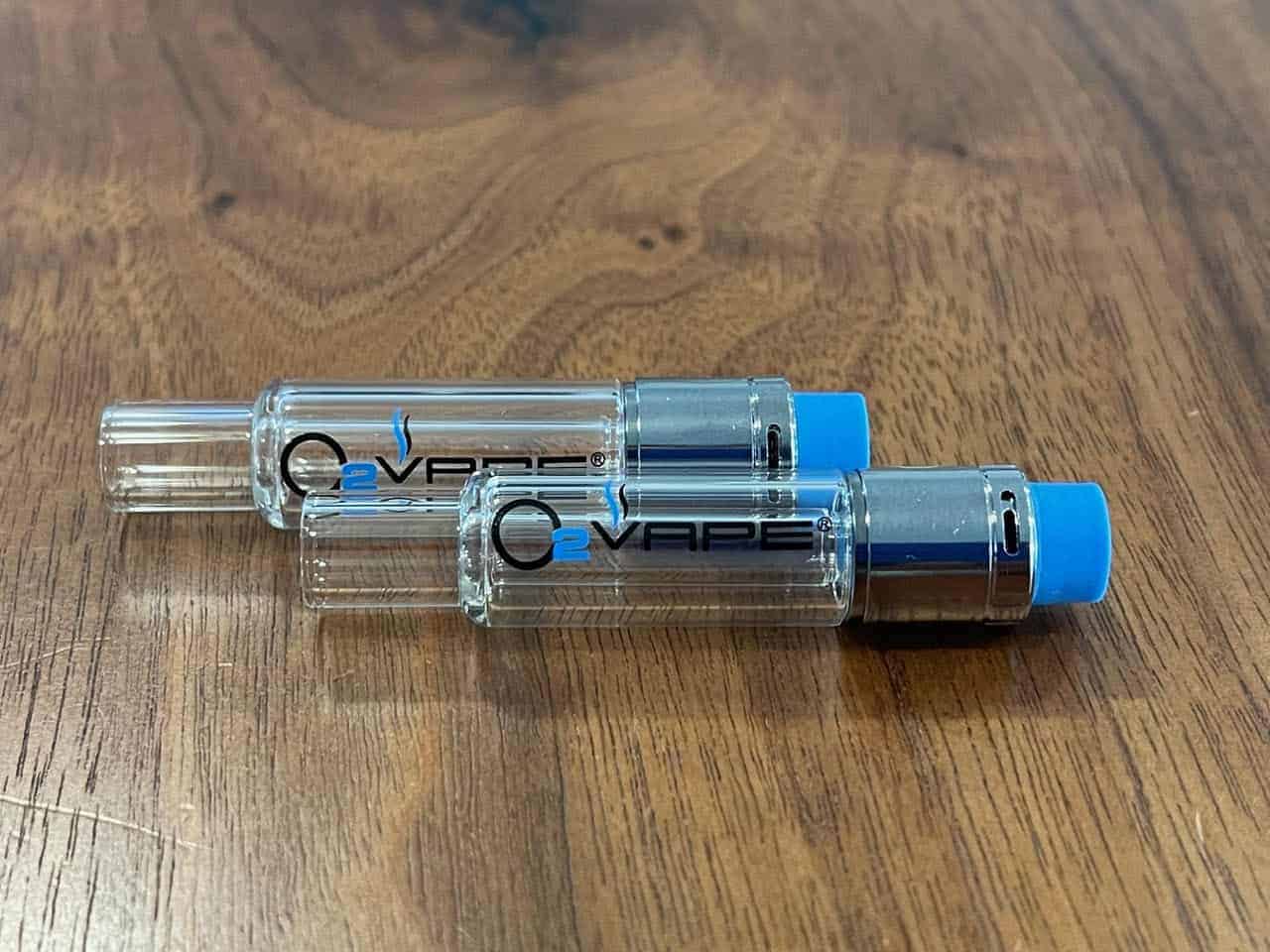 O2Vape Clearance 1ml Branded Locking All Glass Cartridge Best Sales Price - Vaporizers