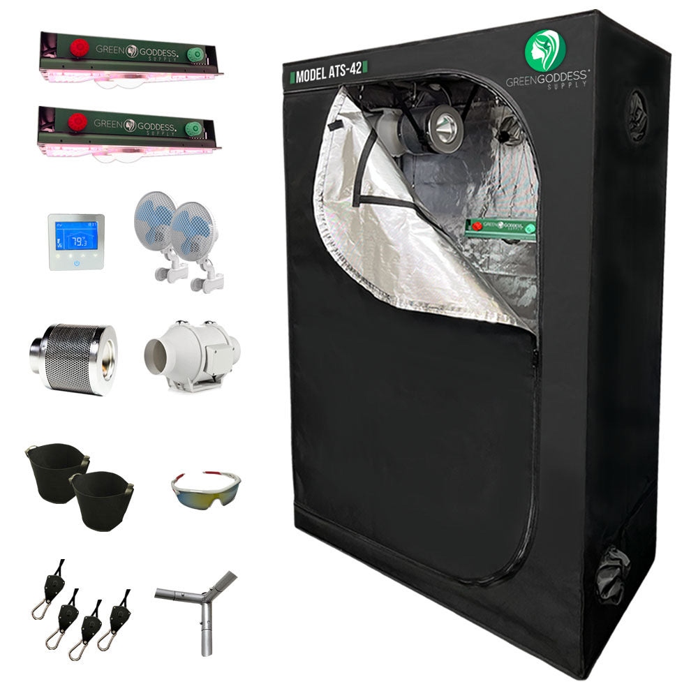 Green Goddess Supply 4x2 Grow Tent System w/Concierge Support