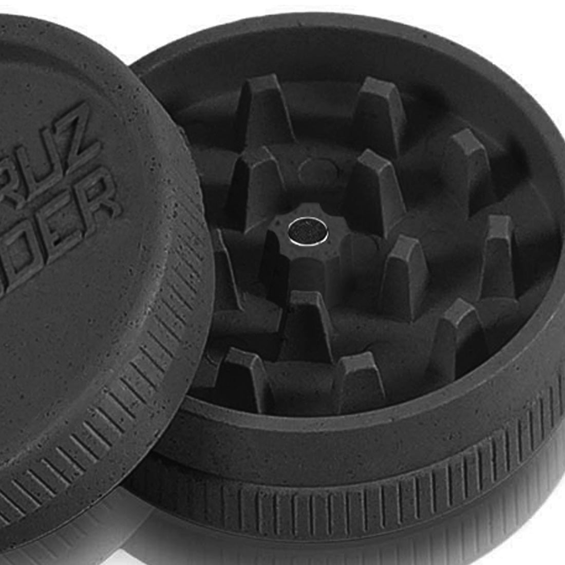 Santa Cruz Shredder Hemp 2 Piece Large Herb Grinders with Rare Earth Magnets