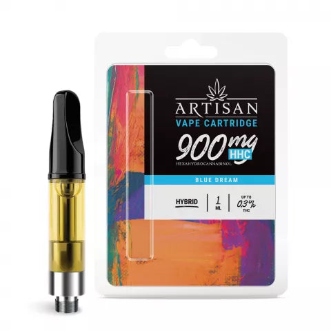 HHC Vape Cart - 900mg - Blue Dream - Hybrid - 1ml - Artisan Best Price