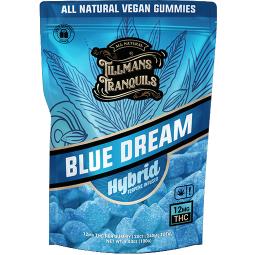 Tillmans Tranquils Blue Dream Delta 9 THC Gummies 240mg �Hybrid Best Price