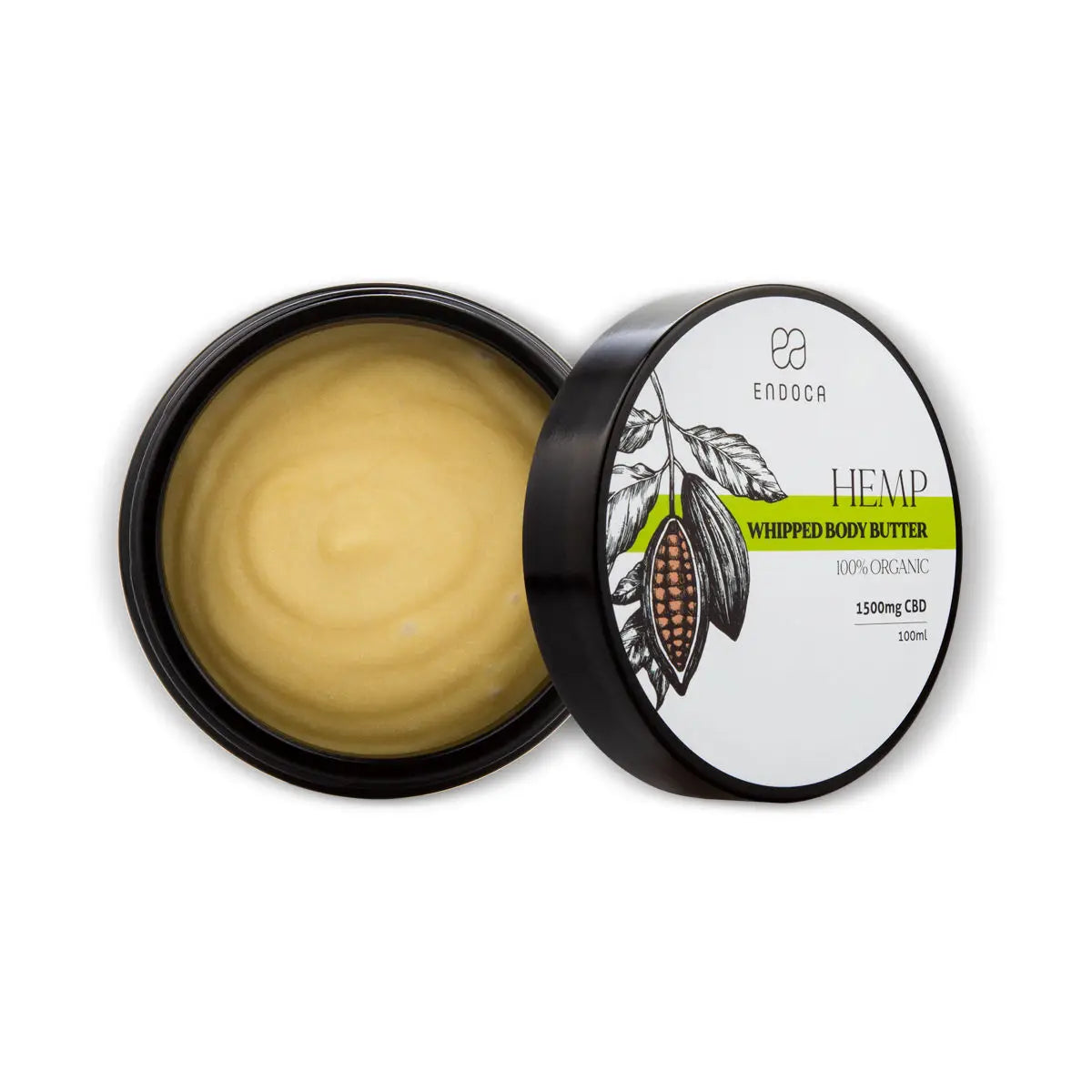 Endoca Body butter with 450-1500mg CBD