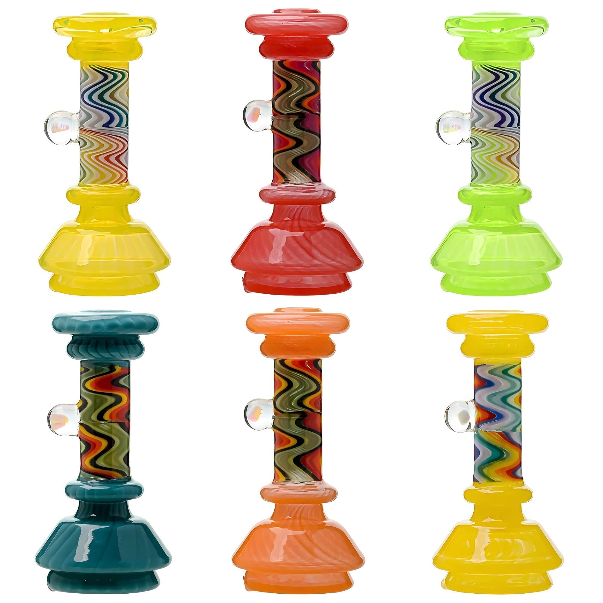 Candy Swirl Glass Attachment for Puffco Peak & OG