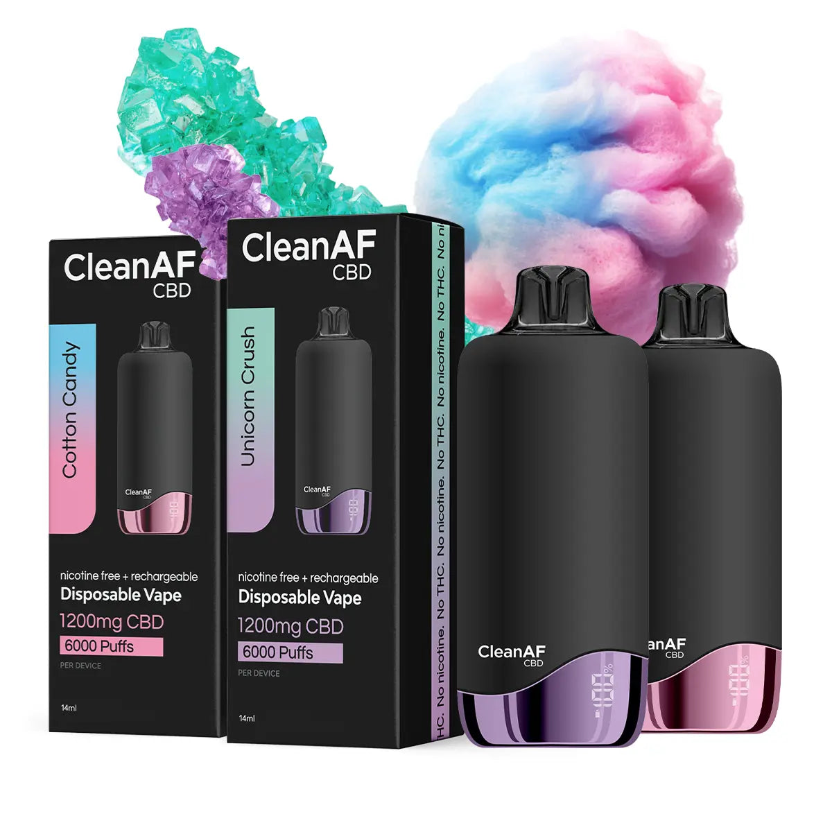 Candy Pack CBD Vape Pens - 2pc