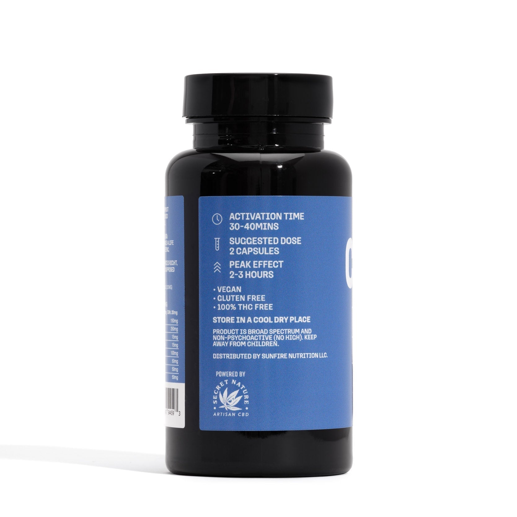 Secret Nature Cannex Capsules - Pain+