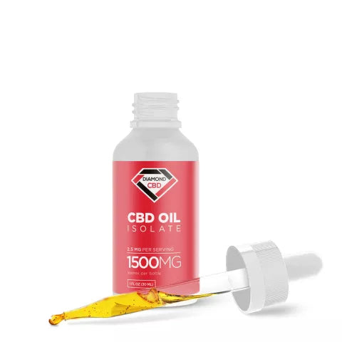 CBD Isolate Oil - 1500mg - Diamond CBD Best Price