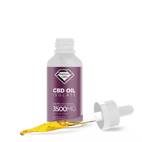 CBD Isolate Oil - 3500mg - Diamond CBD Best Price