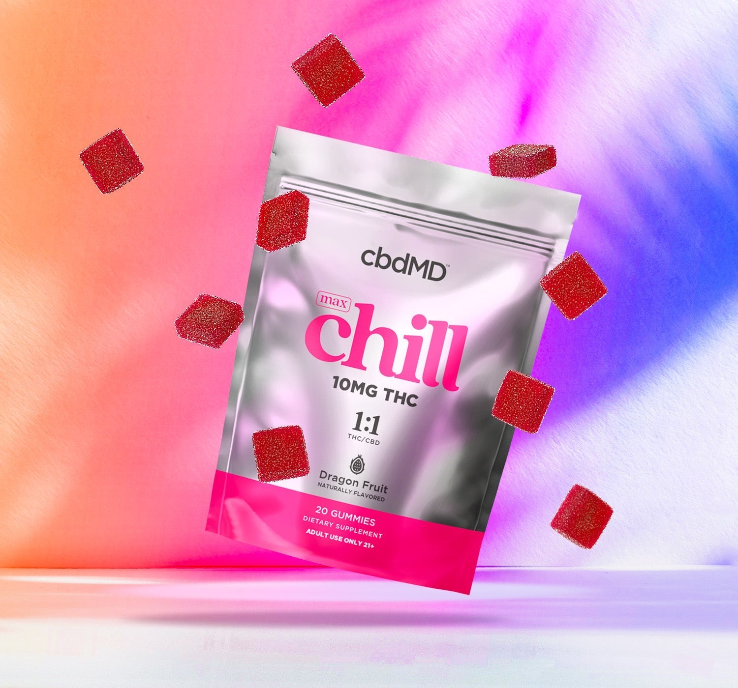 cbdMD Delta 9 THC Chill Gummies