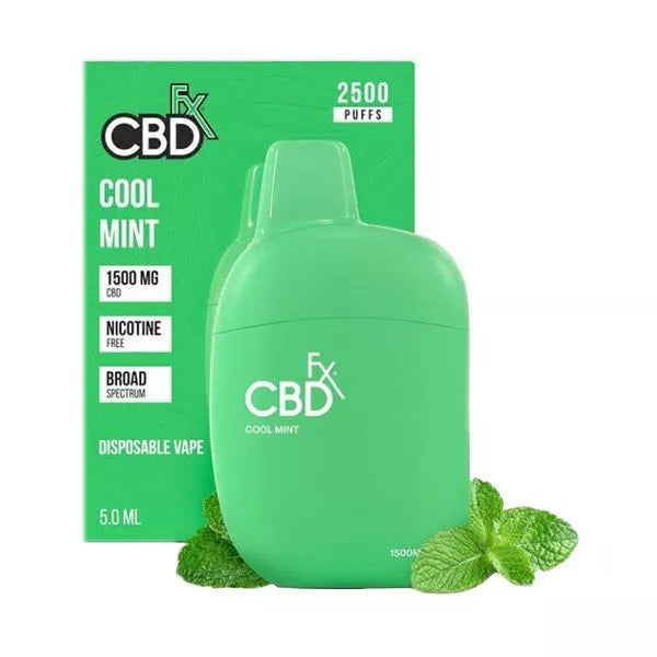 CBDfx 2500 Puffs Disposable 1500mg CBD Best Price