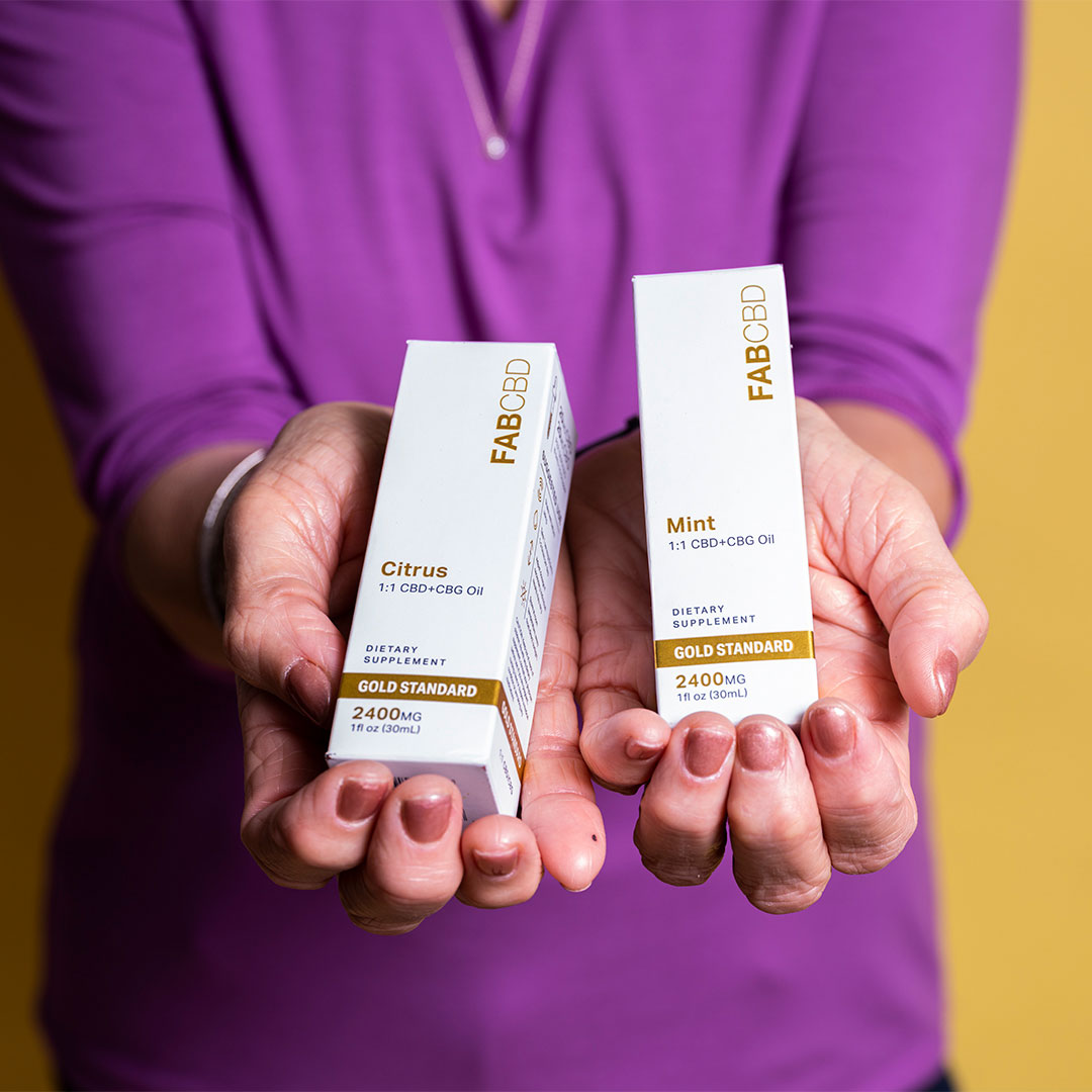 FAB CBD+CBG Oil Mint Flavor Best Price