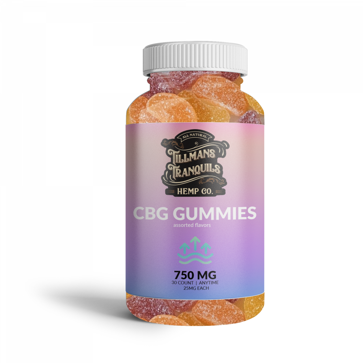 Tillmans Tranquils CBG Gummies (Cannabigerol) 750mg �Anytime Formula Best Price