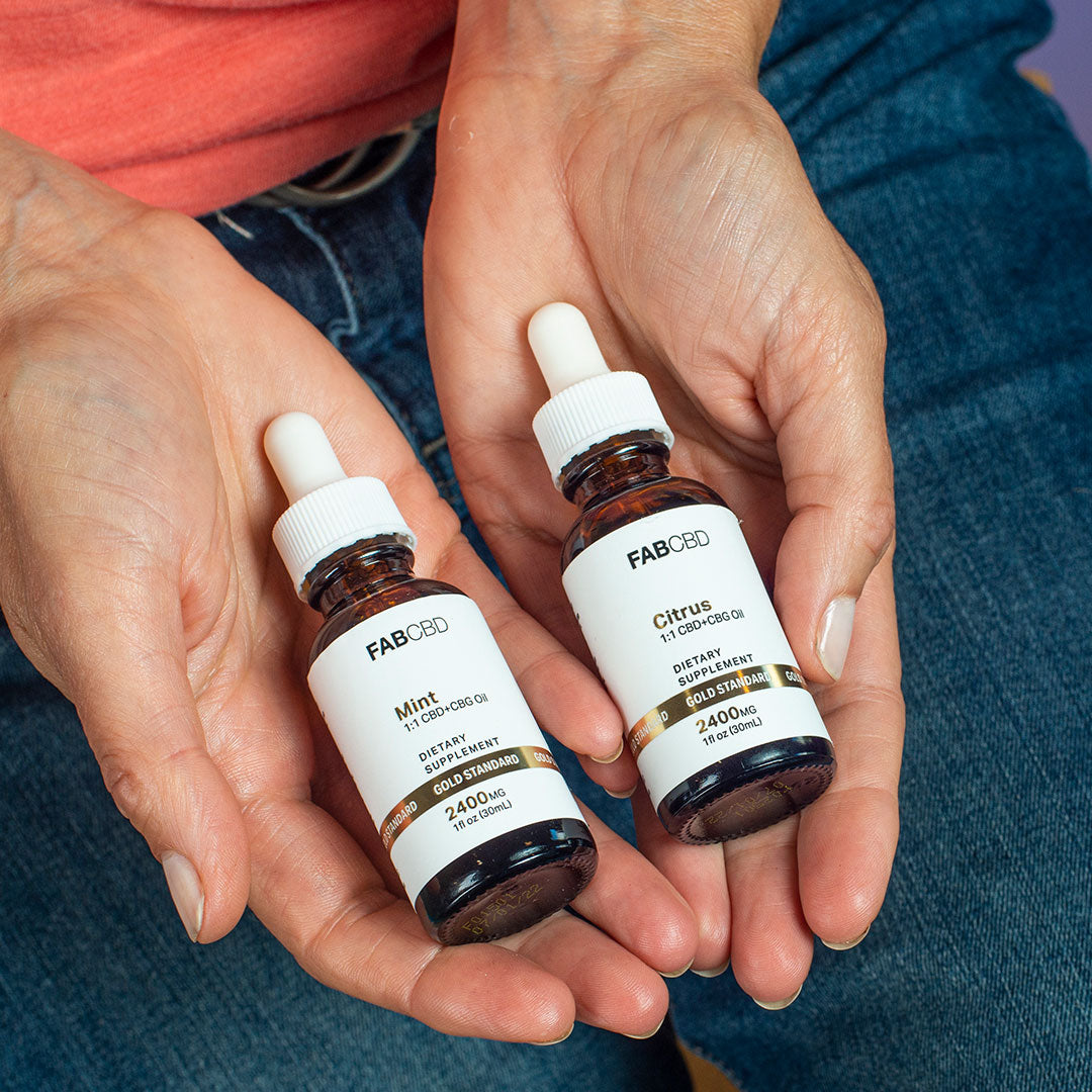 FAB CBD+CBG Oil Mint Flavor Best Price