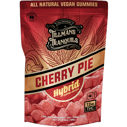 Tillmans Tranquils Cherry Pie Delta 9 THC Gummies 240mg �Hybrid Best Price