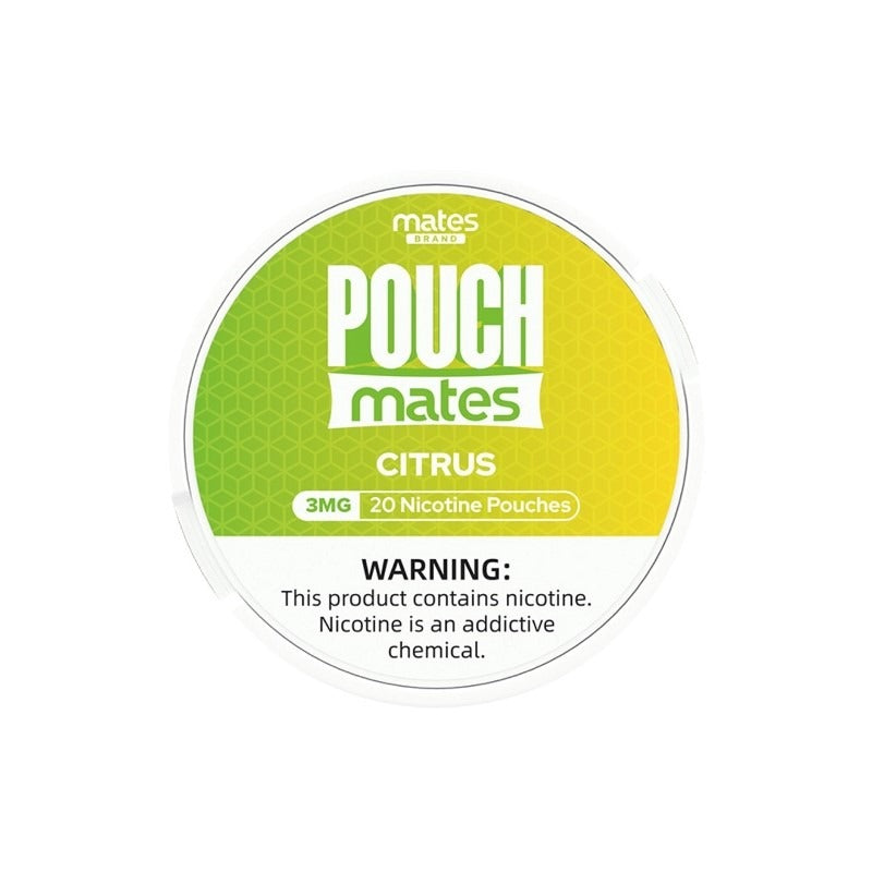 Mates Brand PouchMate Nicotine Pouches (20 Pouches/Can)