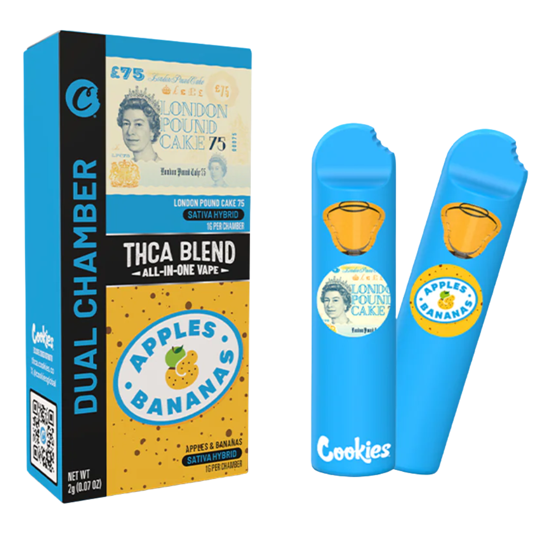 Cookies Dual Chamber THC-A Disposable Vape 2G