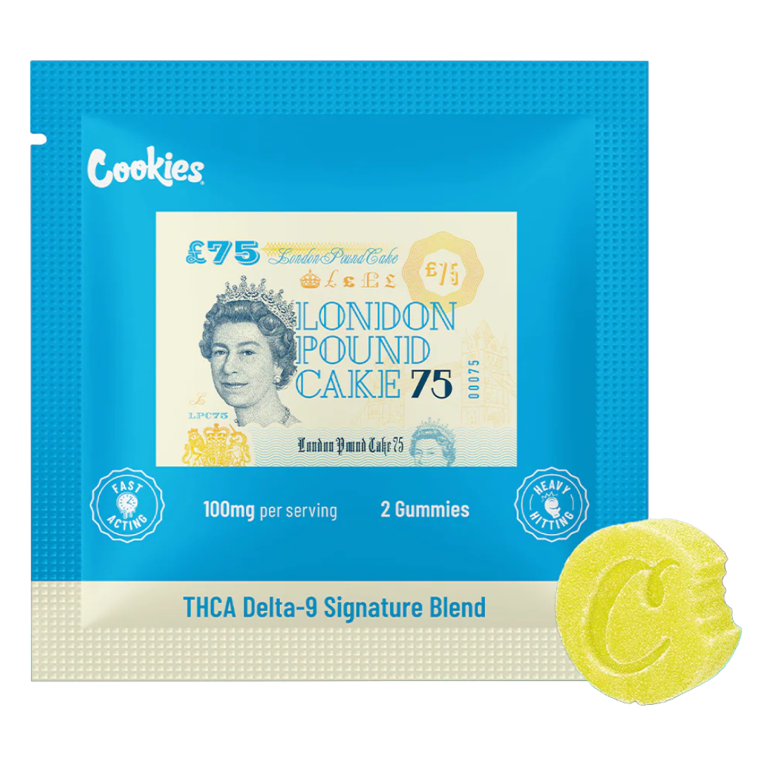 Cookies Delta 9 THC-A Gummies 100MG | 2ct