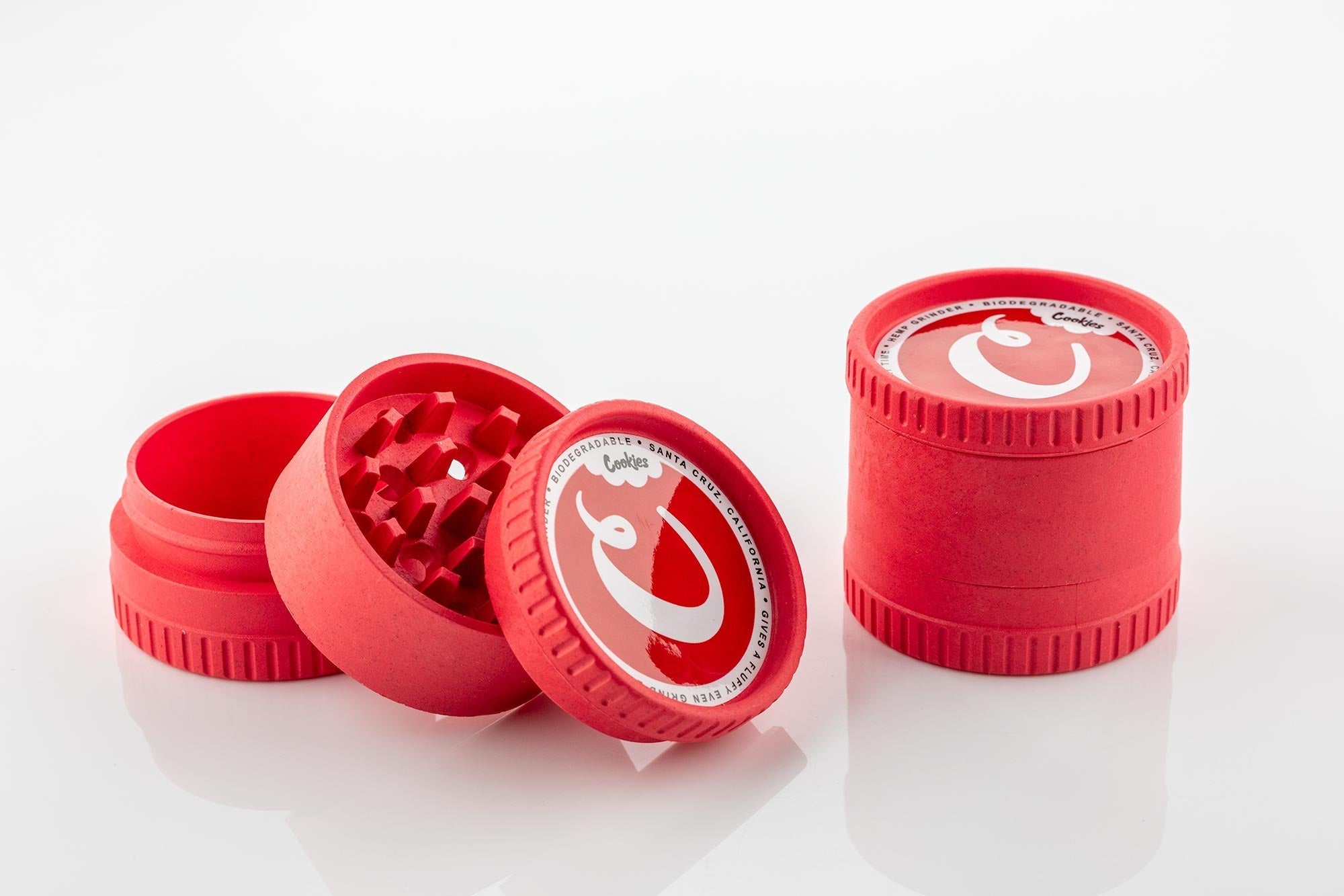 Santa Cruz Shredder Hemp 3 Piece "Cookies" Grinders Best Price