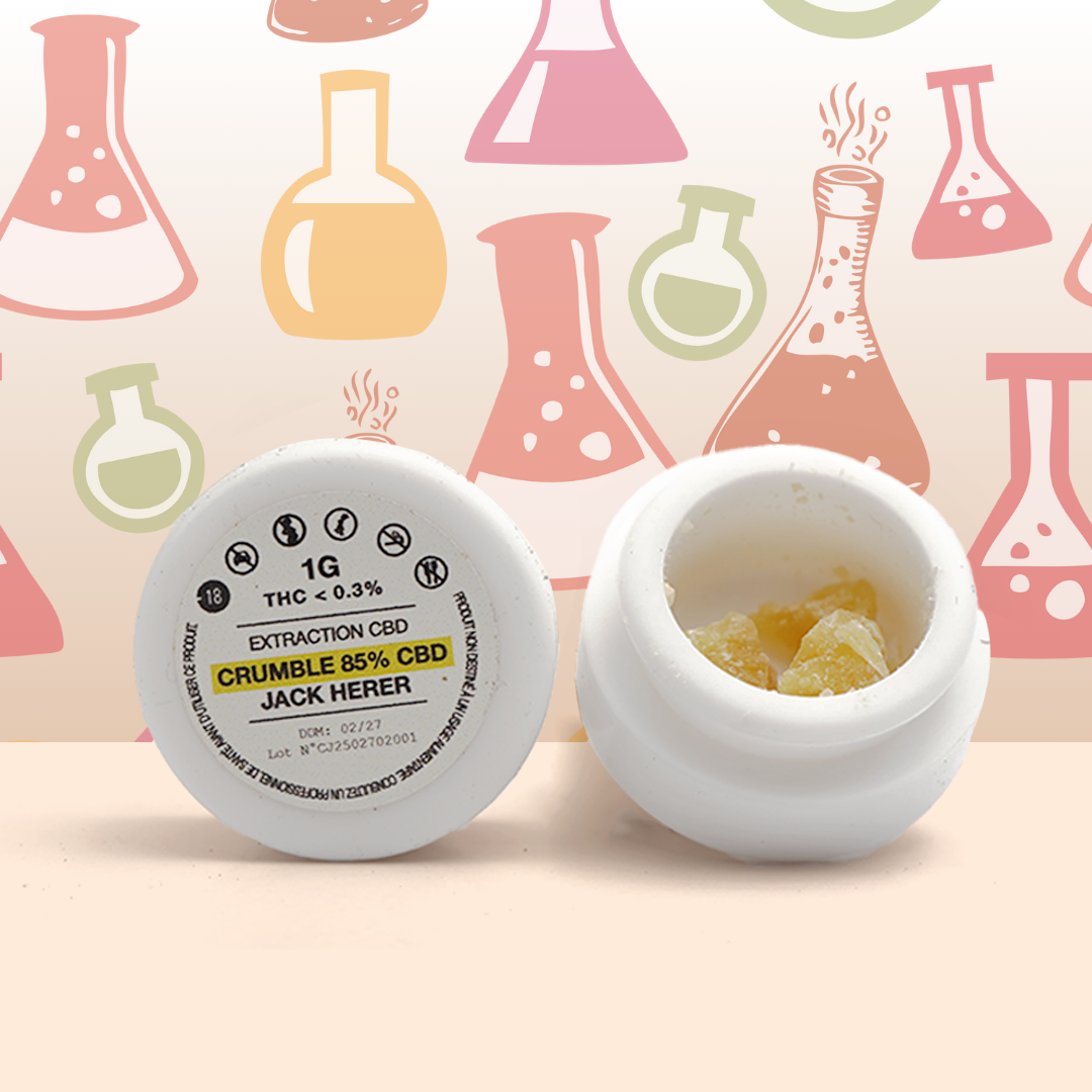 MAMA KANA CBD Crumble Jack Herer - 85% CBD 🧔🏻