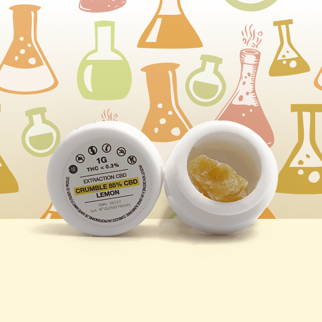 MAMA KANA CBD Crumble Lemon Haze - 85% CBD 🍋