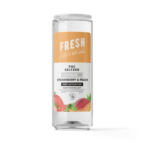 D9 Nano Cherry THC Seltzer - 100mg - Fresh