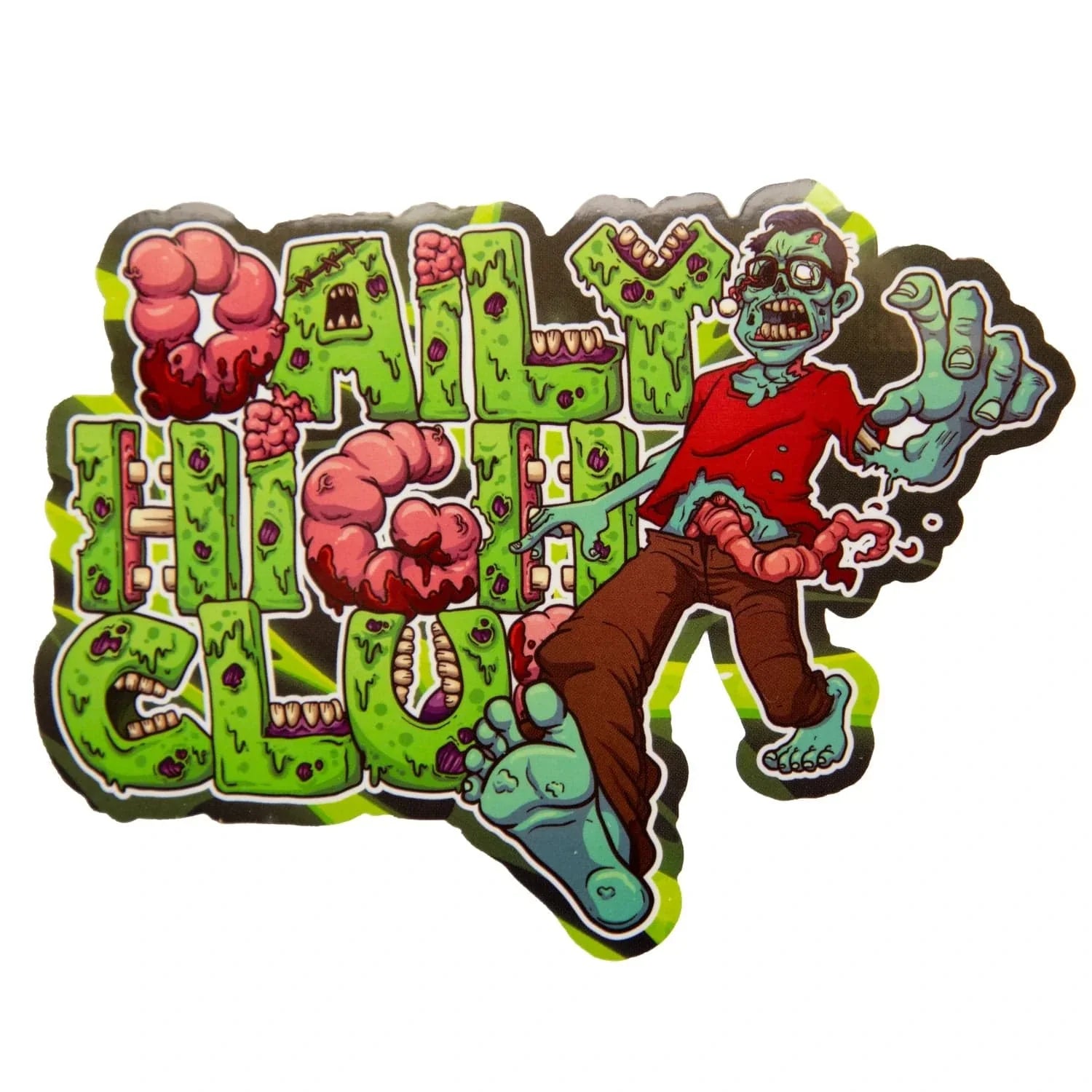 "Radioactive Wasteland" Smoking Box by Daily High Club DHC