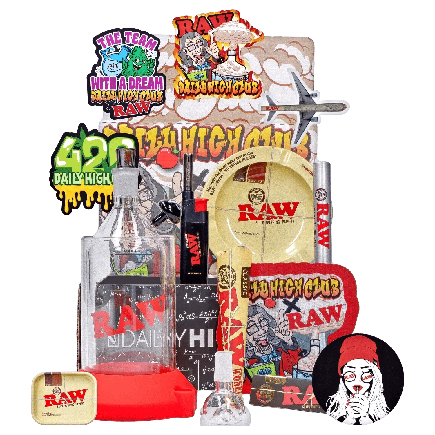 DHC x RAW Chronic Collab Smoking Box 2025 April