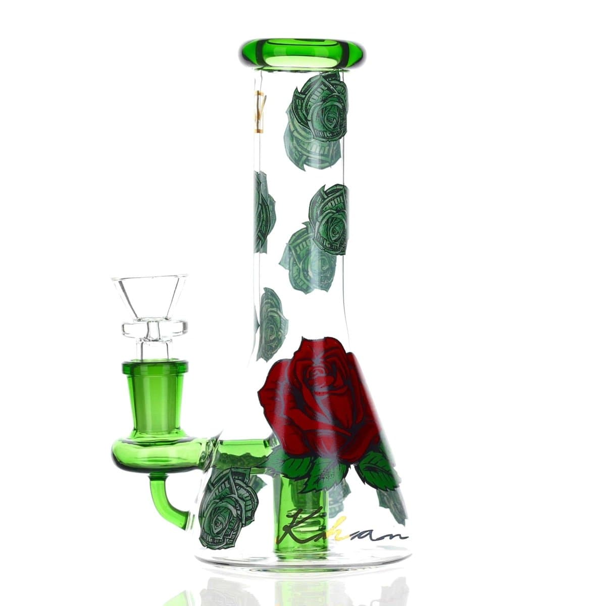 Daily High Club x Erick Khan "Rose Beaker" Bong