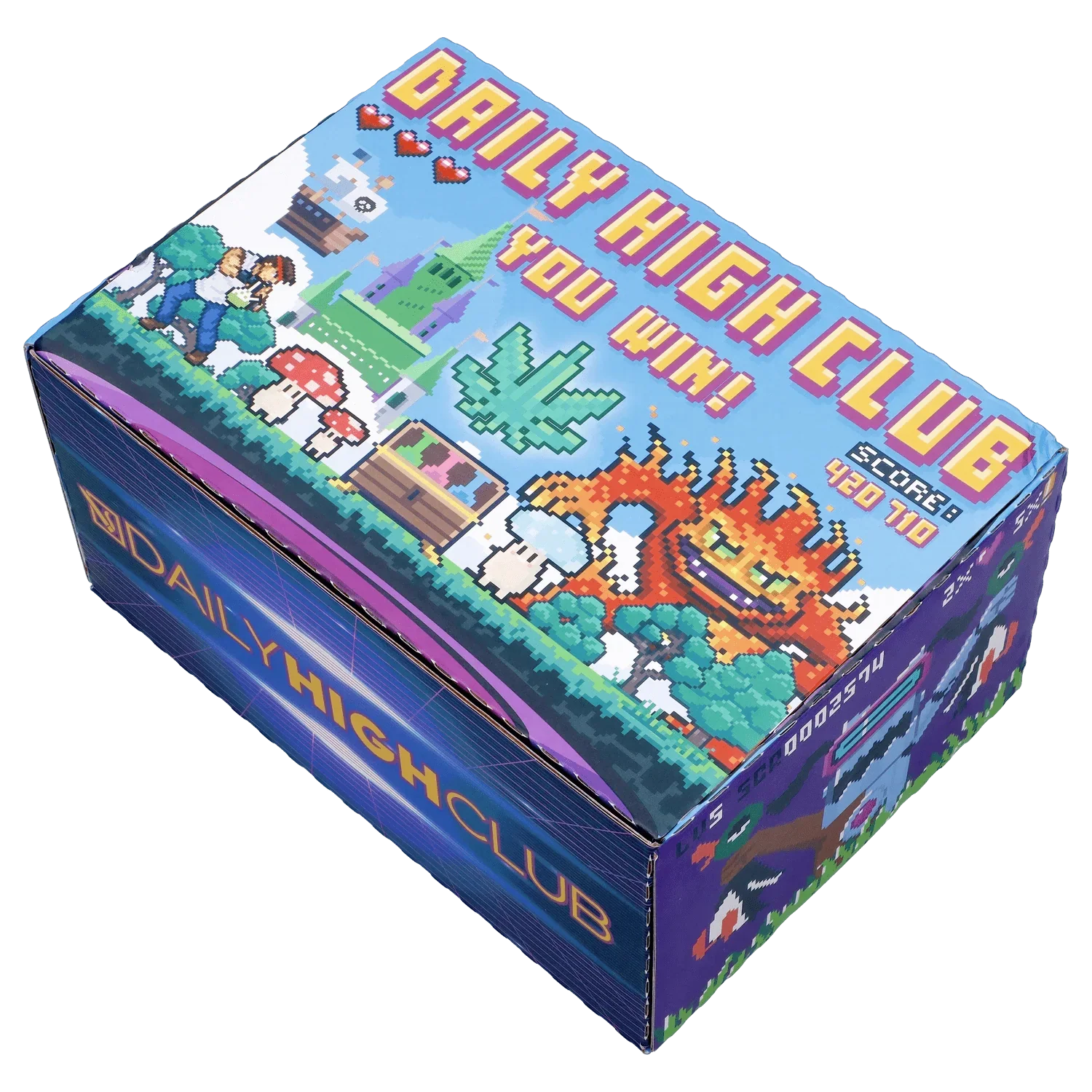 "Level Up" Smoking Box by Daily High Club DHC