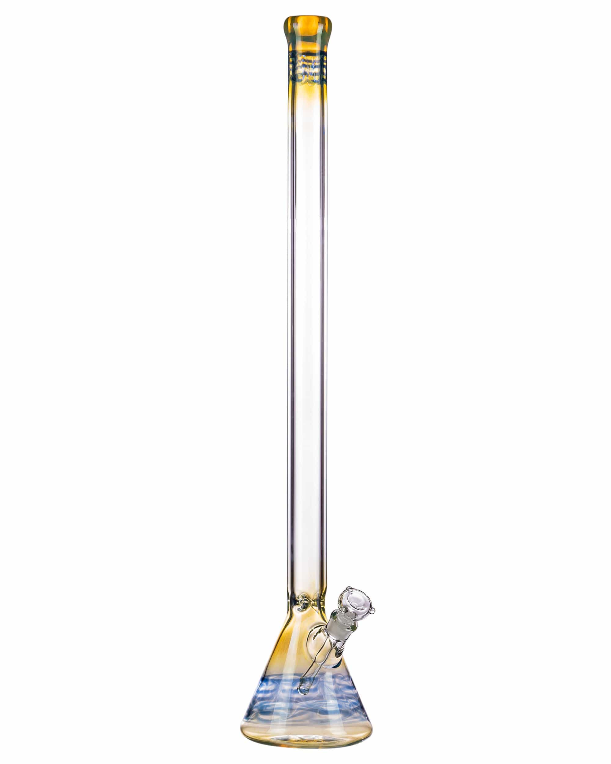 Dank Stop 34" Super Tall Fumed Raked Beaker Bong