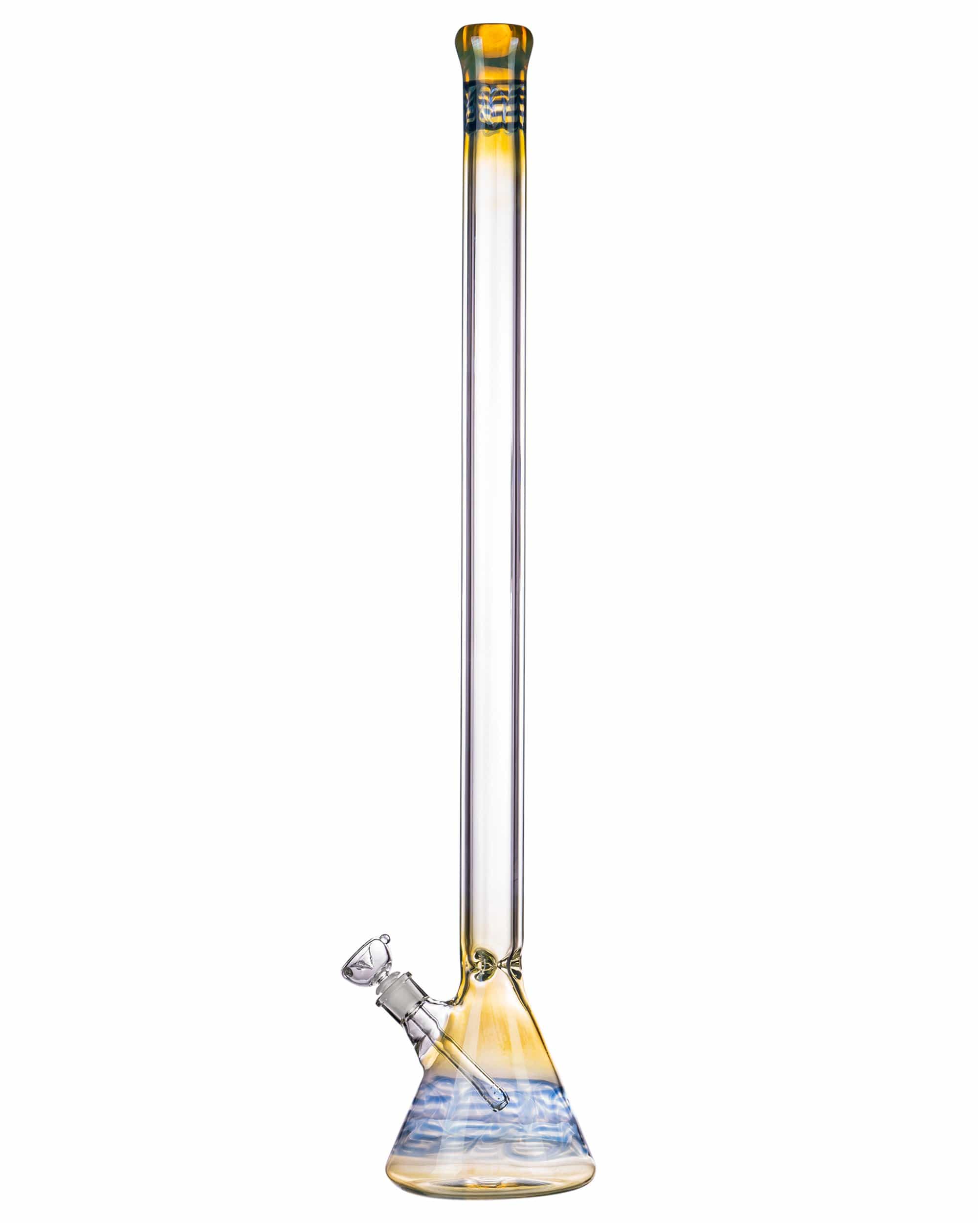 Dank Stop 34" Super Tall Fumed Raked Beaker Bong