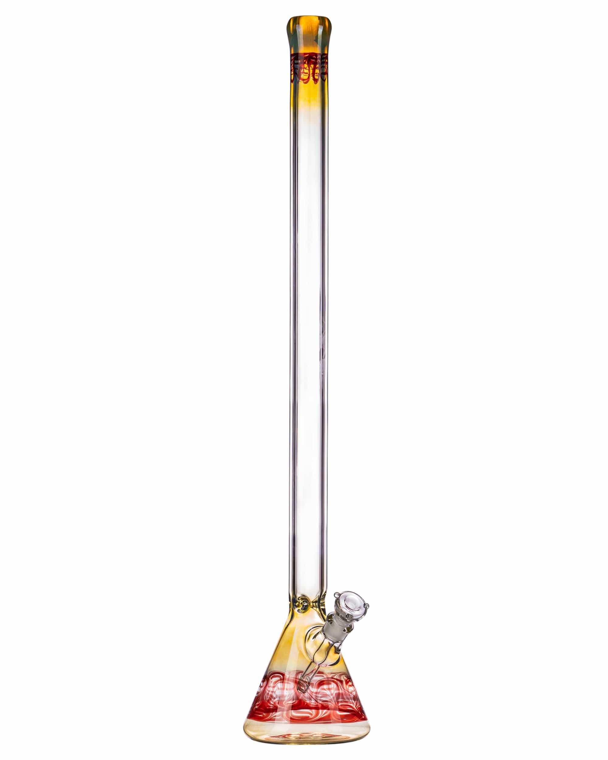 Dank Stop 34" Super Tall Fumed Raked Beaker Bong