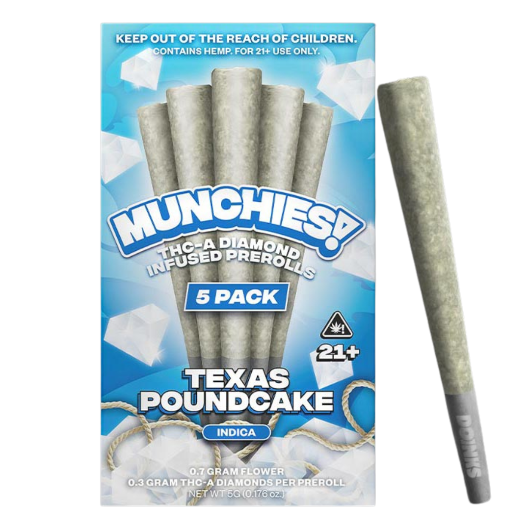Delta Munchies THC-A Pre Rolls 5G | 5ct Best Price