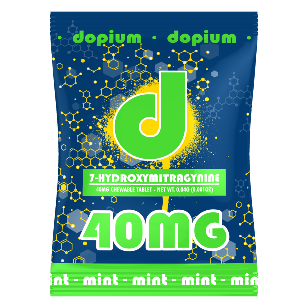 Dopium 7-Hydroxymitragynine Chewable Tablets 40mg