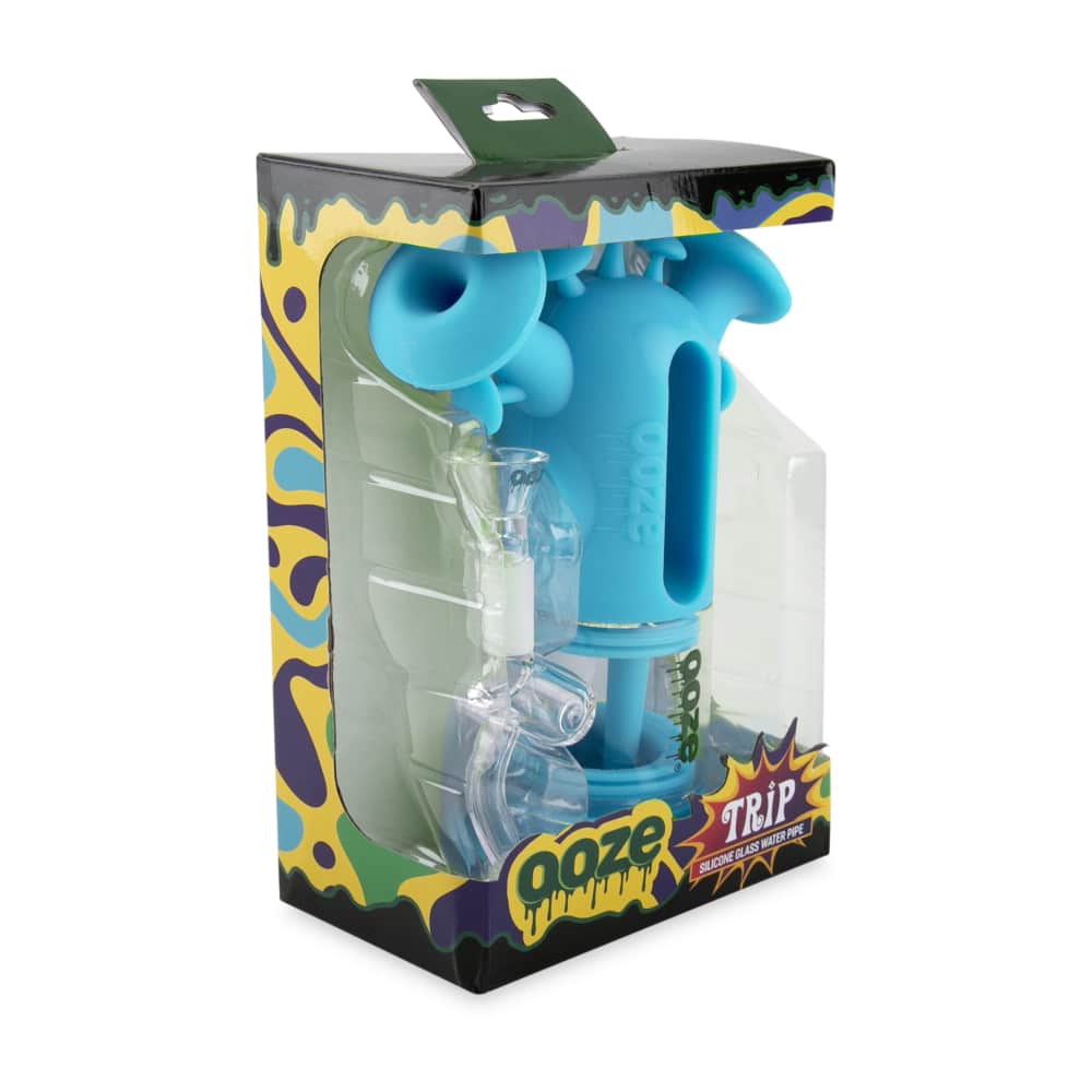 Ooze Trip Pipe Silicone Bubbler Best Sales Price - Bongs