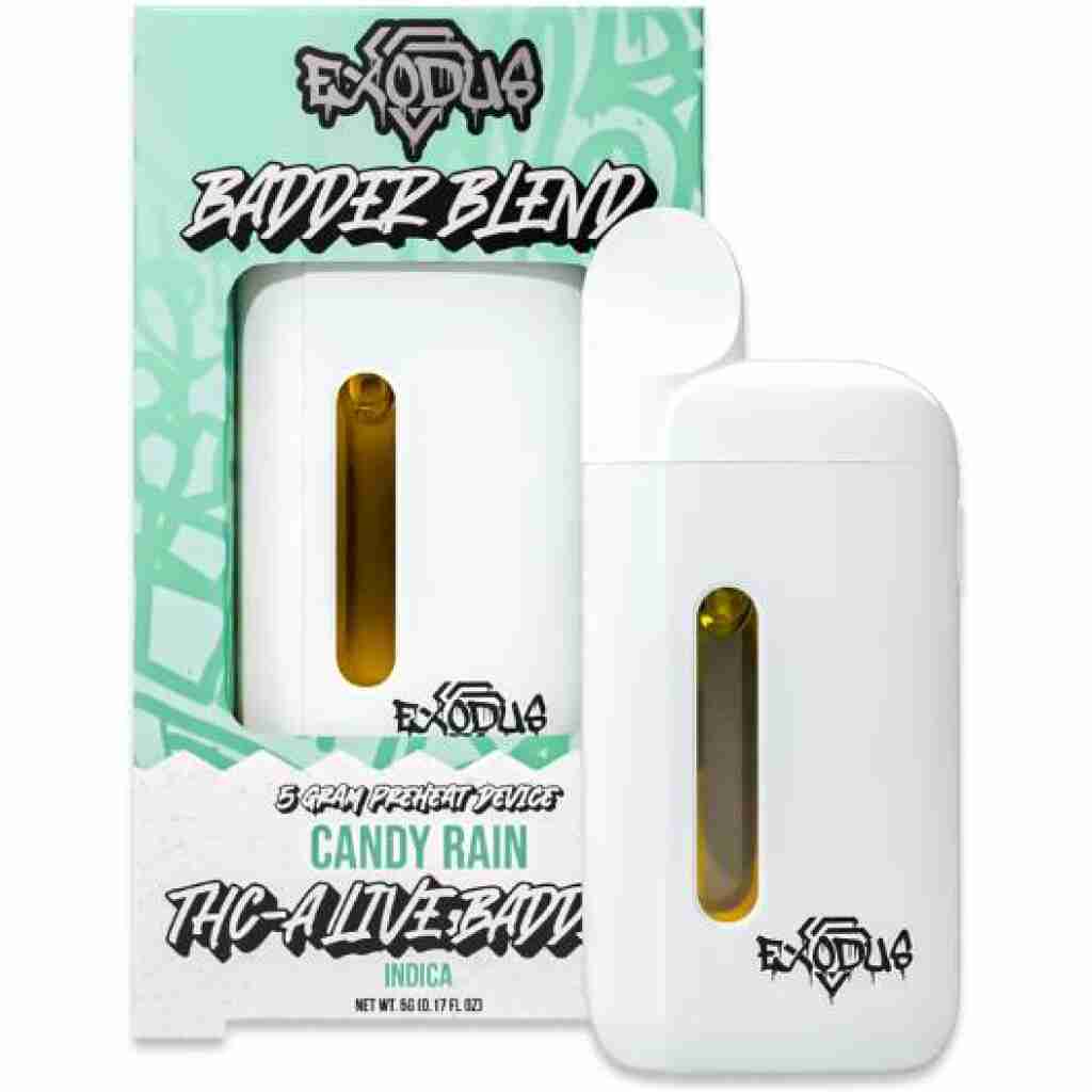 Exodus Badder Blend Preheat THCa Disposable Vape 5 Grams