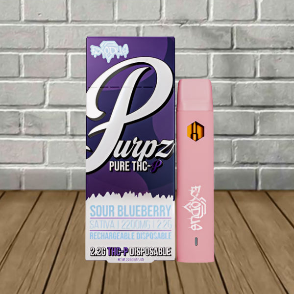 Exodus Purpz Live Badder THCP Disposable Vape 2.2g Best Price